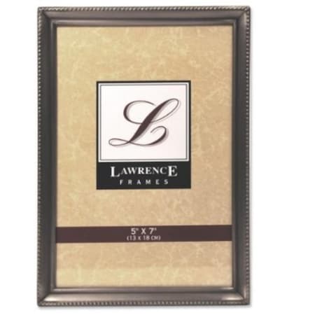 Blueprints Antique Pewter 5x7 Picture Frame - Bead Border Design BL92299